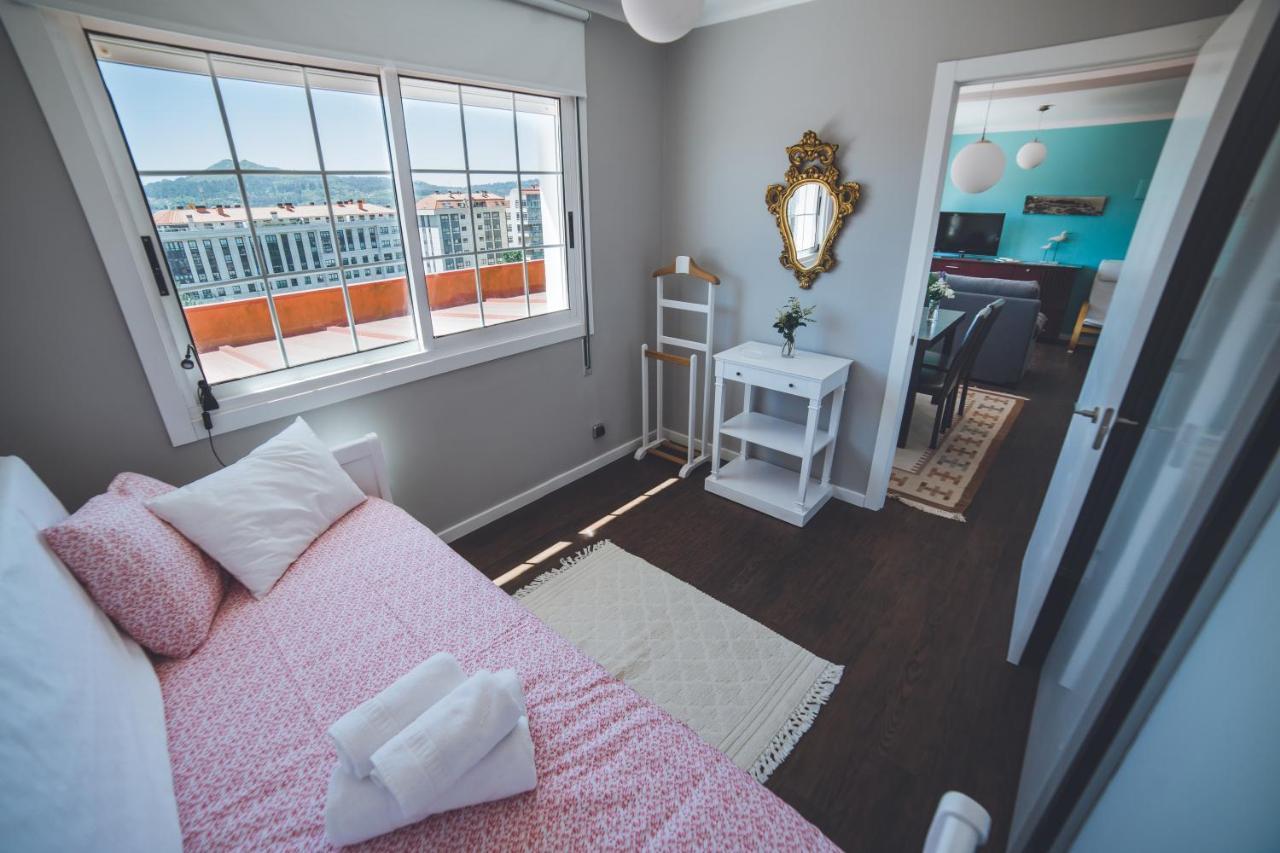 Atico Con Vistas Entre Centro Y Playa Apartment Виго Екстериор снимка